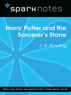 cover image of Harry Potter and the Sorcerer's Stone: SparkNotes Literature Guide